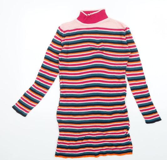 rokoko Womens Multicoloured Striped  Pullover Jumper Size XS