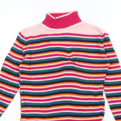 rokoko Womens Multicoloured Striped  Pullover Jumper Size XS