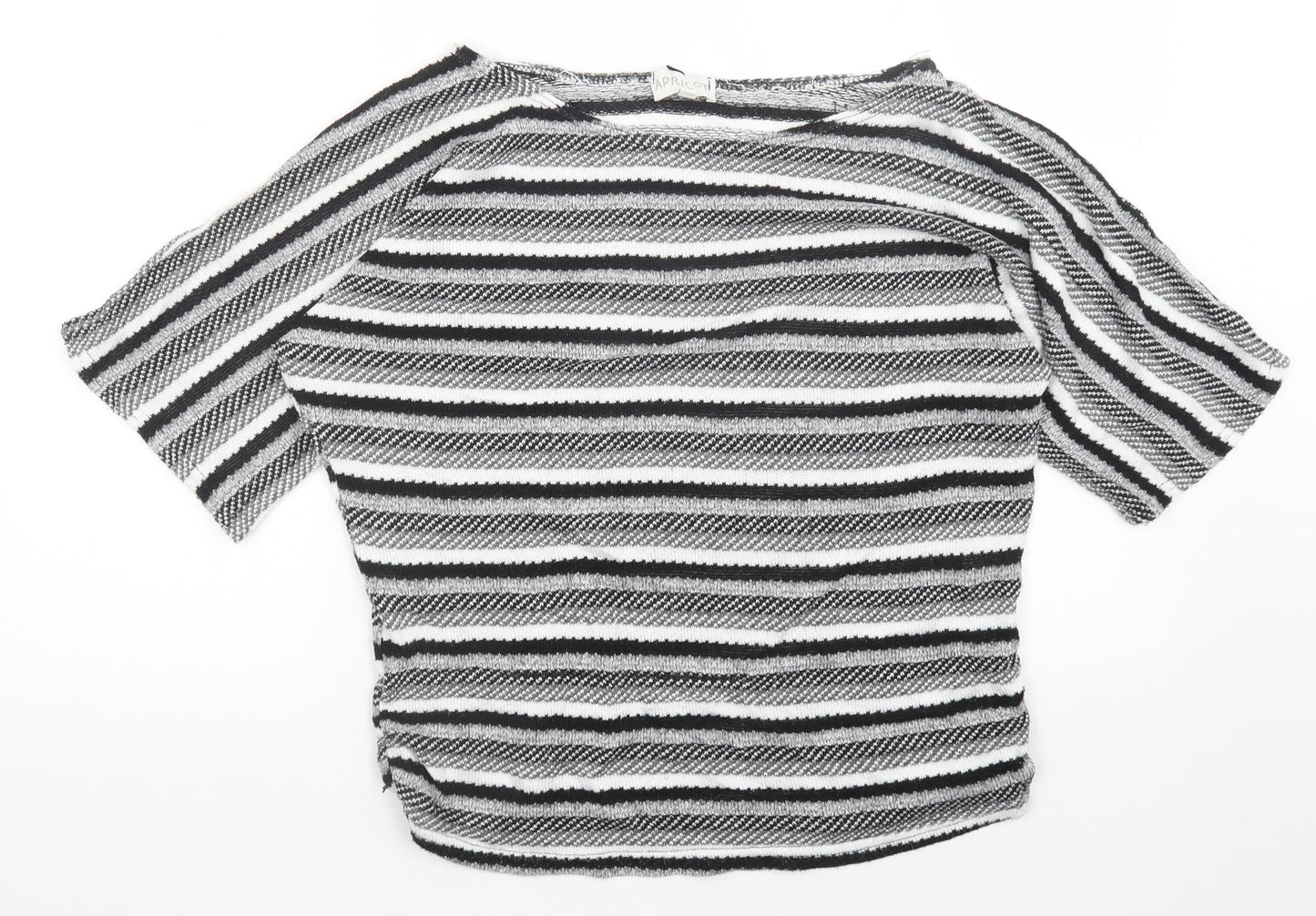 Apricot Womens Multicoloured Striped  Pullover Jumper Size 14