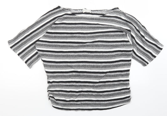 Apricot Womens Multicoloured Striped  Pullover Jumper Size 14