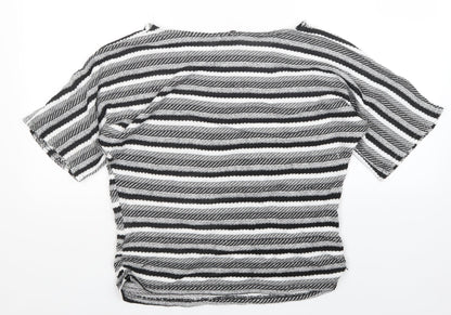 Apricot Womens Multicoloured Striped  Pullover Jumper Size 14