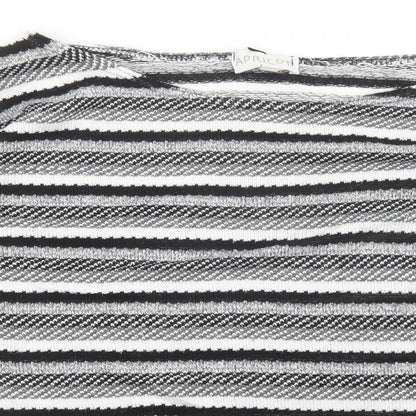 Apricot Womens Multicoloured Striped  Pullover Jumper Size 14