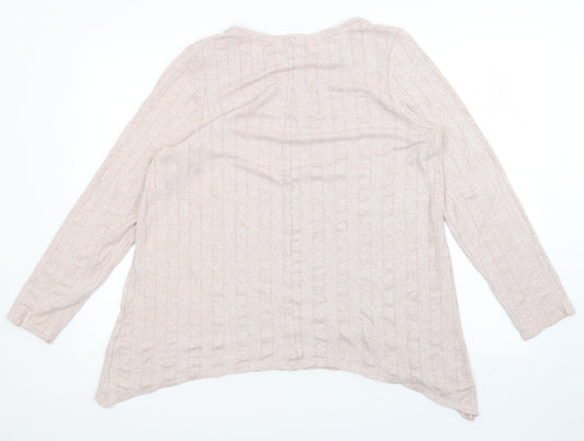 George Womens Pink   Pullover Jumper Size L