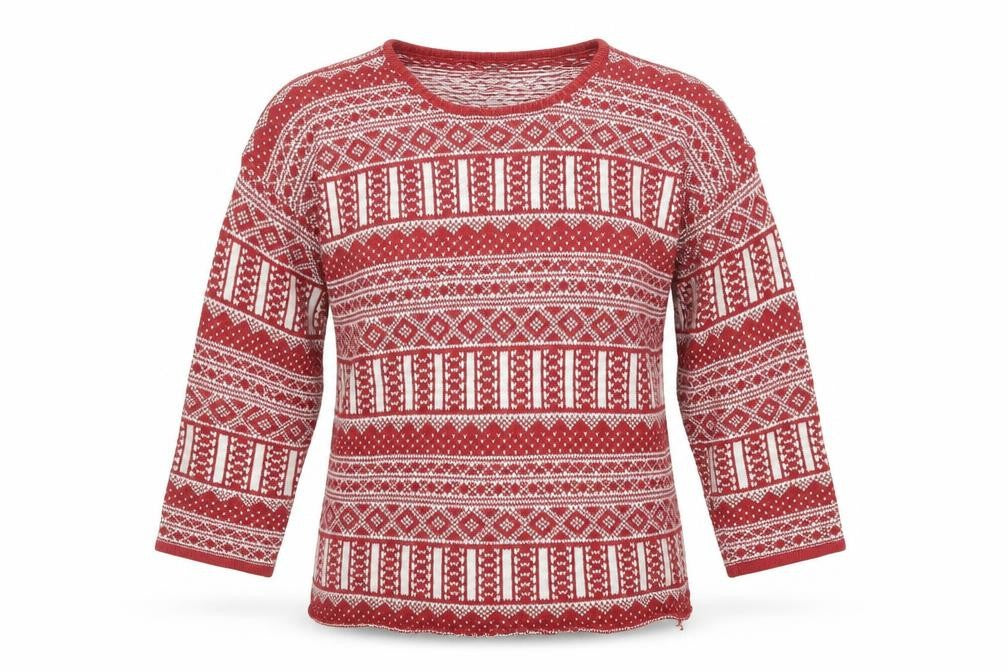 Womens UK Size M H&M Red Pullover Jumper