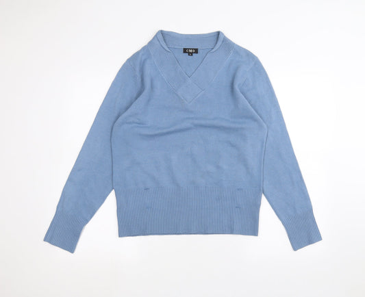C.M.D Womens Blue   Pullover Jumper Size XL