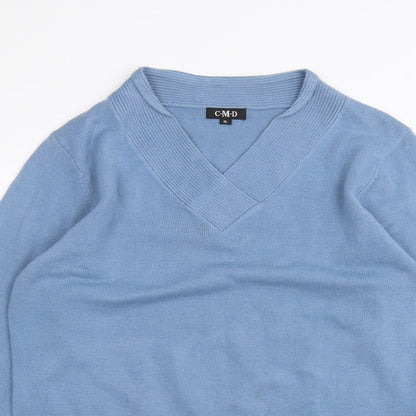 C.M.D Womens Blue   Pullover Jumper Size XL