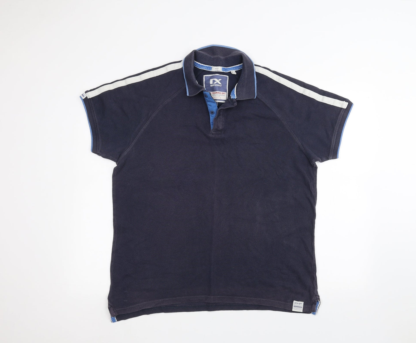 IX sport Mens Blue    Polo Size L