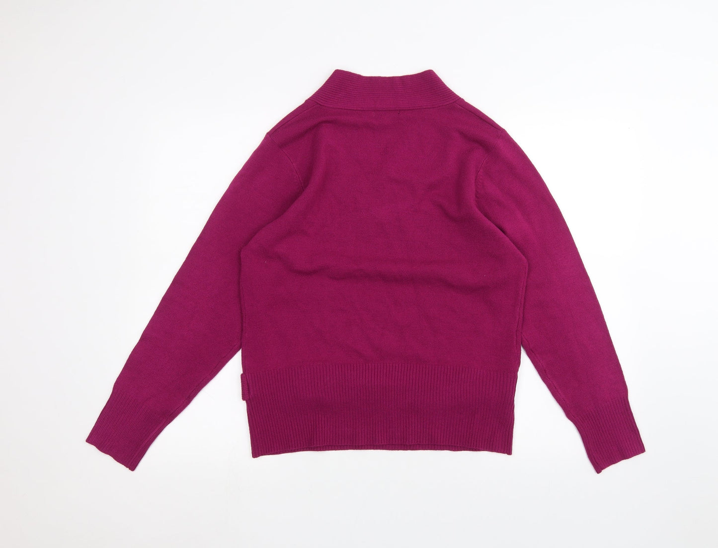Womens UK Size XL CMD Purple Pullover Jumper