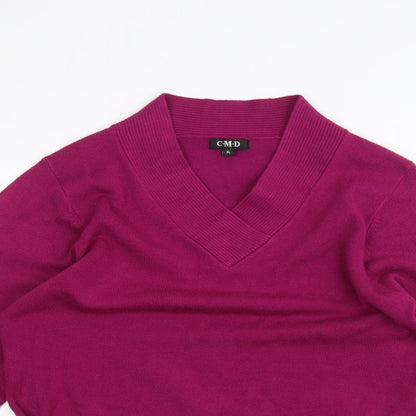 Womens UK Size XL CMD Purple Pullover Jumper