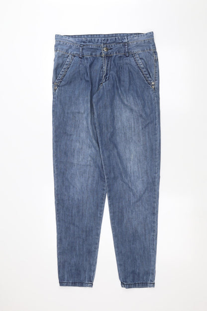 Denim & Co. Womens Blue   Skinny Jeans Size 10 L27 in