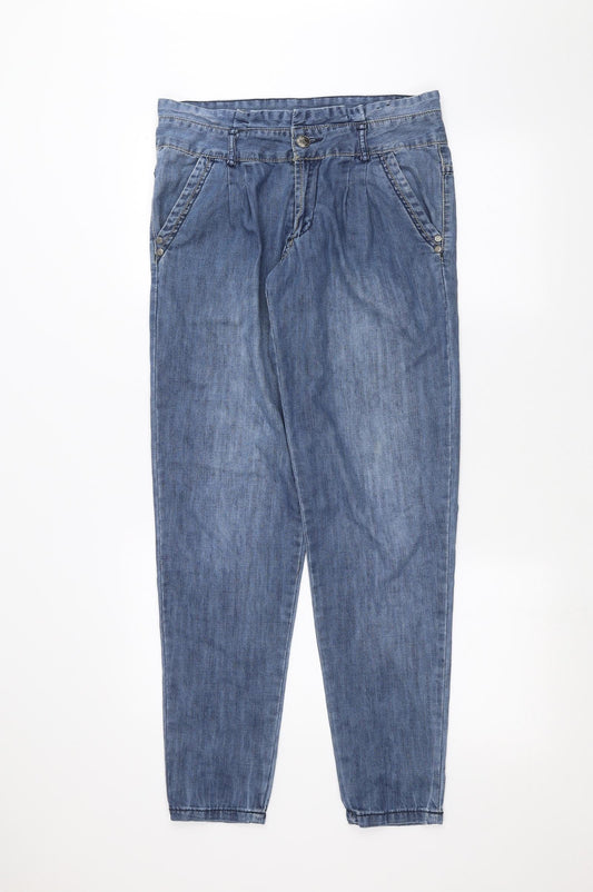 Denim & Co. Womens Blue   Skinny Jeans Size 10 L27 in