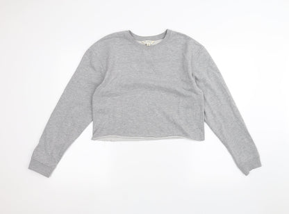 Womens UK Size 8 Miss Selfridge Grey Pullover Jumper