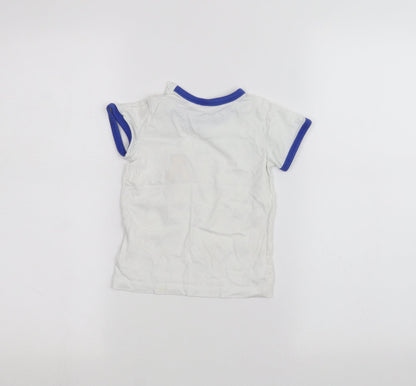 Matalan Baby White   Basic T-Shirt Size 12-18 Months
