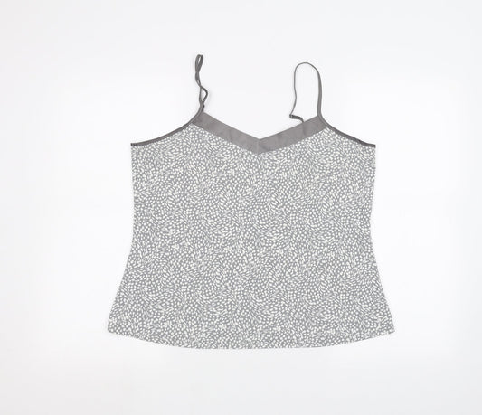 Primark Womens Grey Animal Print  Basic Blouse Size M  - Love to lounge