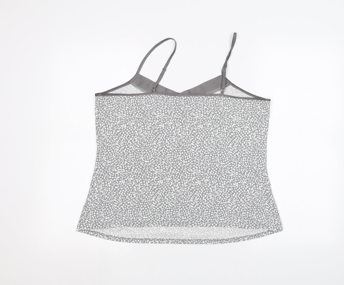 Primark Womens Grey Animal Print  Basic Blouse Size M  - Love to lounge