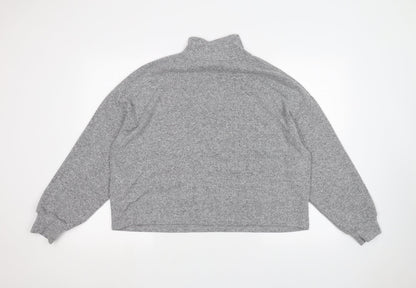 Womens UK Size M New Look Grey Pullover Jumper
