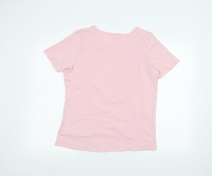 Avon Womens Pink   Basic T-Shirt Size M
