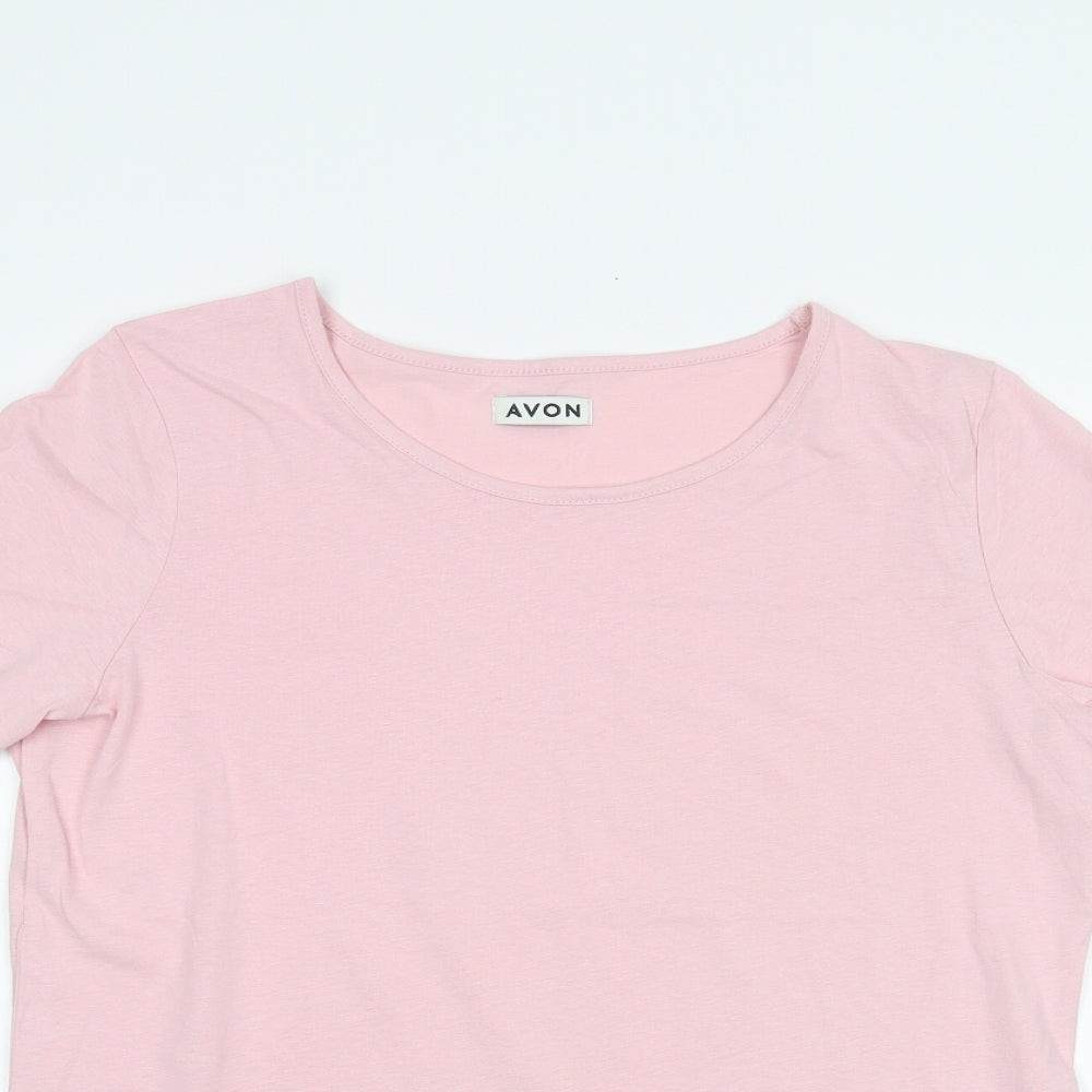 Avon Womens Pink   Basic T-Shirt Size M