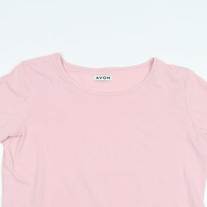 Avon Womens Pink   Basic T-Shirt Size M
