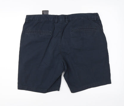 H&M Womens Blue   Cargo Shorts Size 8