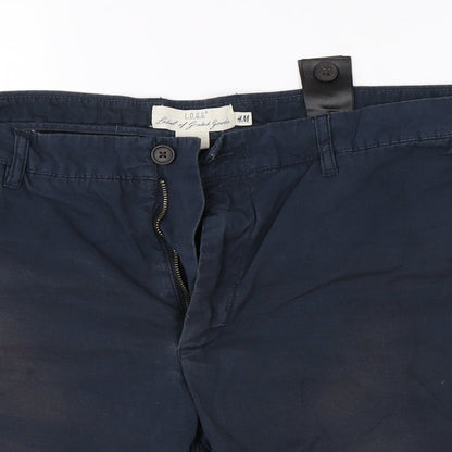 H&M Womens Blue   Cargo Shorts Size 8