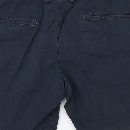 H&M Womens Blue   Cargo Shorts Size 8