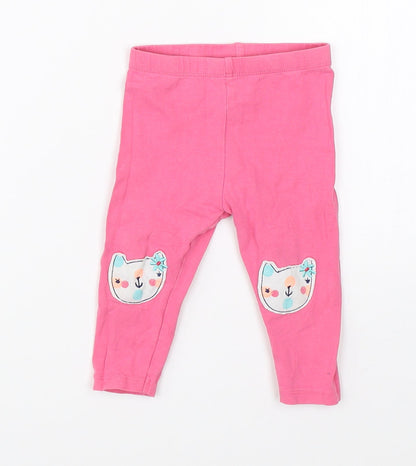 Mothercare Girls Pink    Pyjama Pants Size 6-7 Years