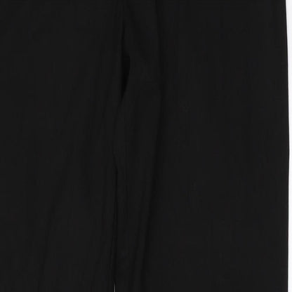 AMARANTO Womens Black   Dress Pants Trousers Size 12 L30 in