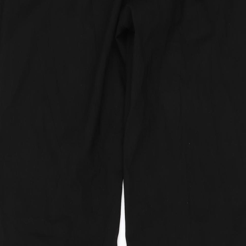 AMARANTO Womens Black   Dress Pants Trousers Size 12 L30 in