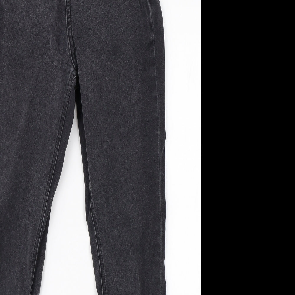 TU Womens Black  Denim Skinny Jeans Size 8 L26 in