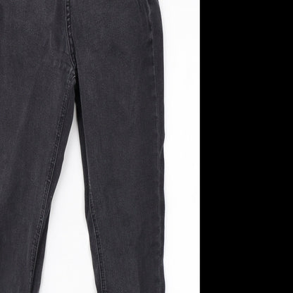 TU Womens Black  Denim Skinny Jeans Size 8 L26 in