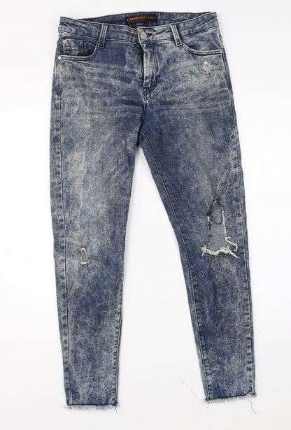 Clockhouse Womens Blue  Denim Skinny Jeans Size 12 L25 in