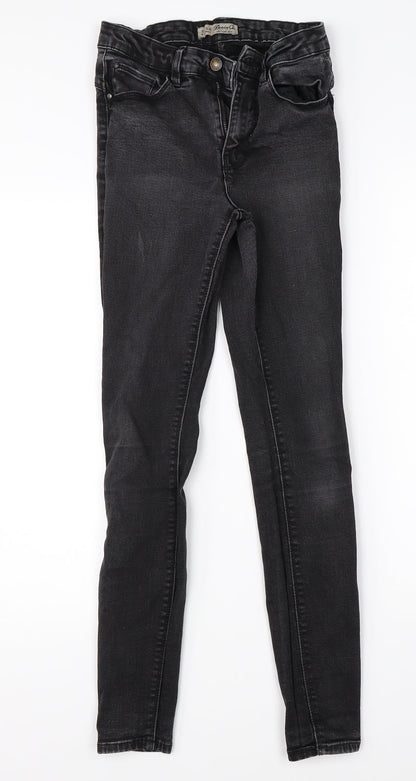 Denim Co Womens Black  Denim Skinny Jeans Size 10 L28 in
