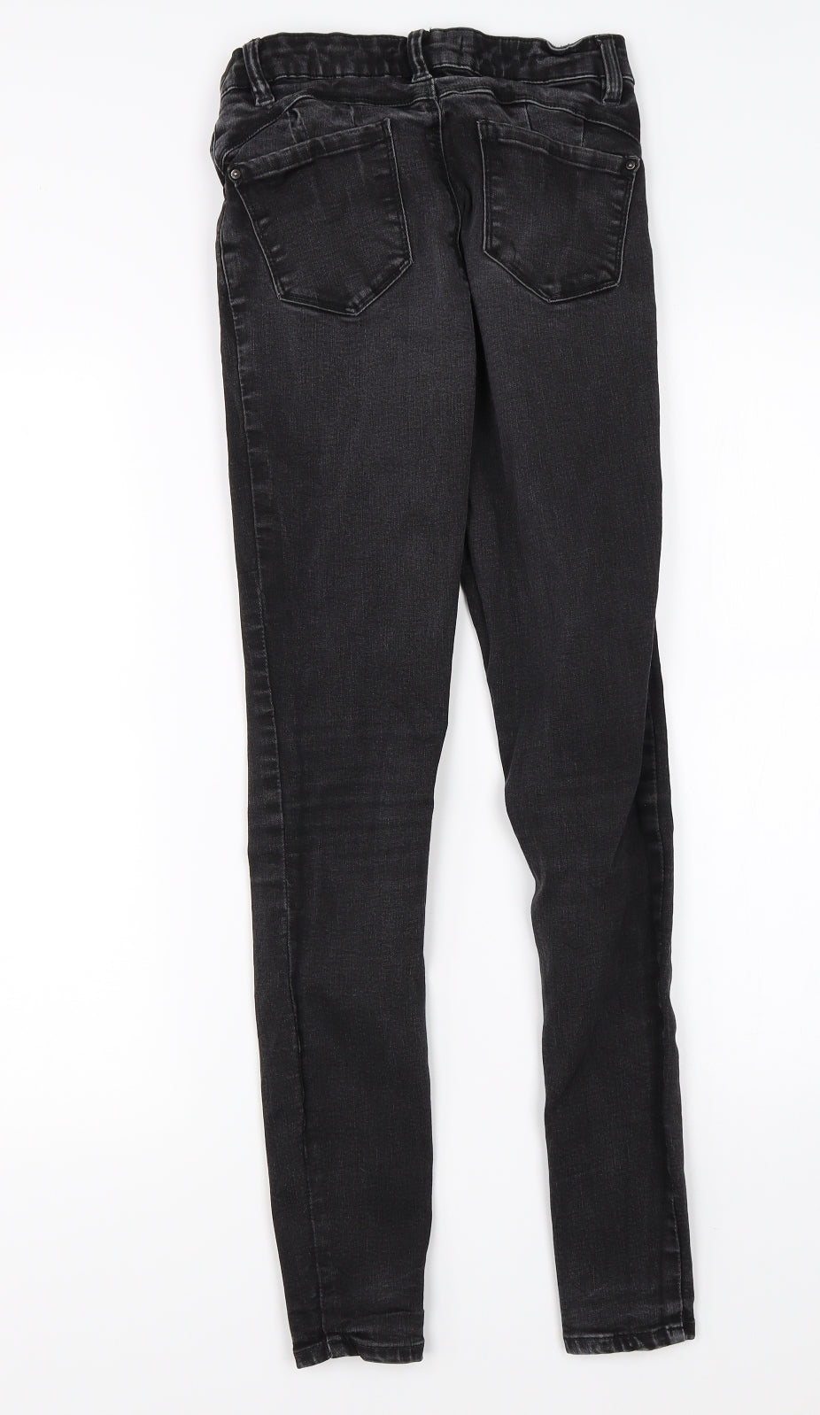 Denim Co Womens Black  Denim Skinny Jeans Size 10 L28 in