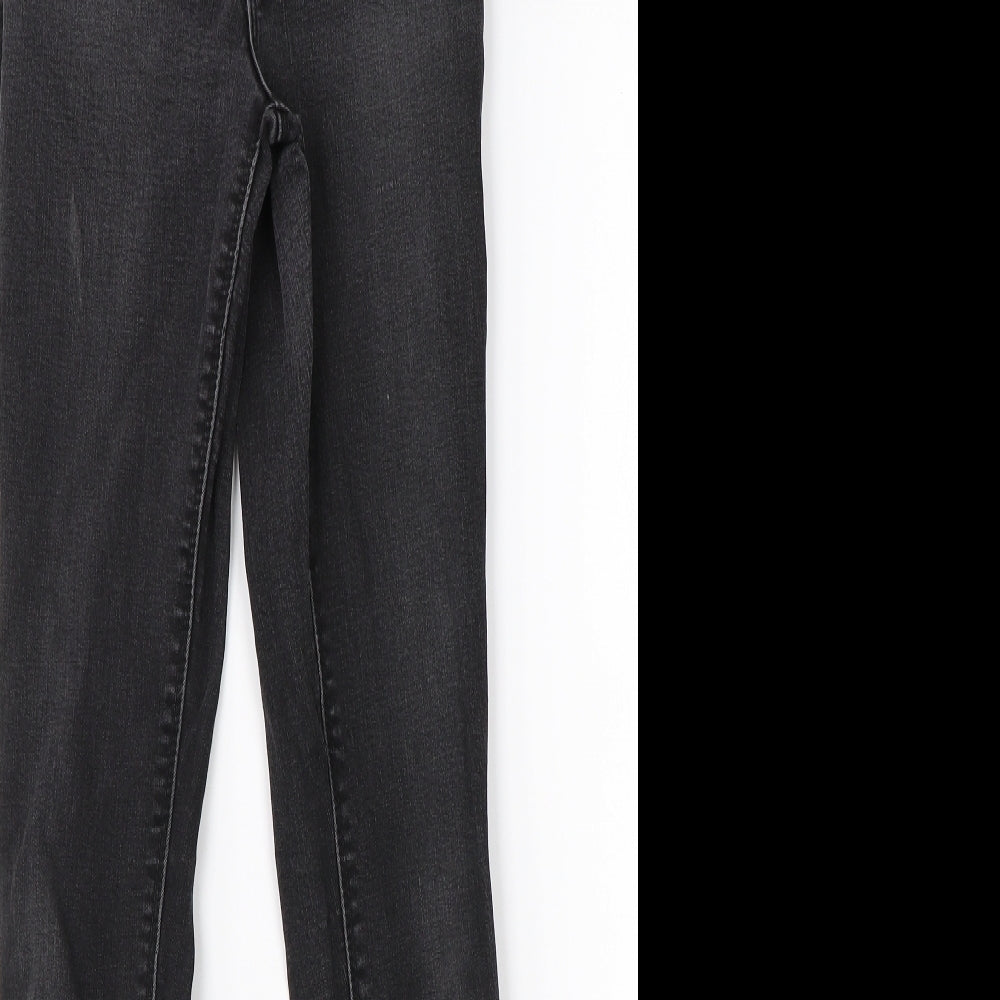 Denim Co Womens Black  Denim Skinny Jeans Size 10 L28 in