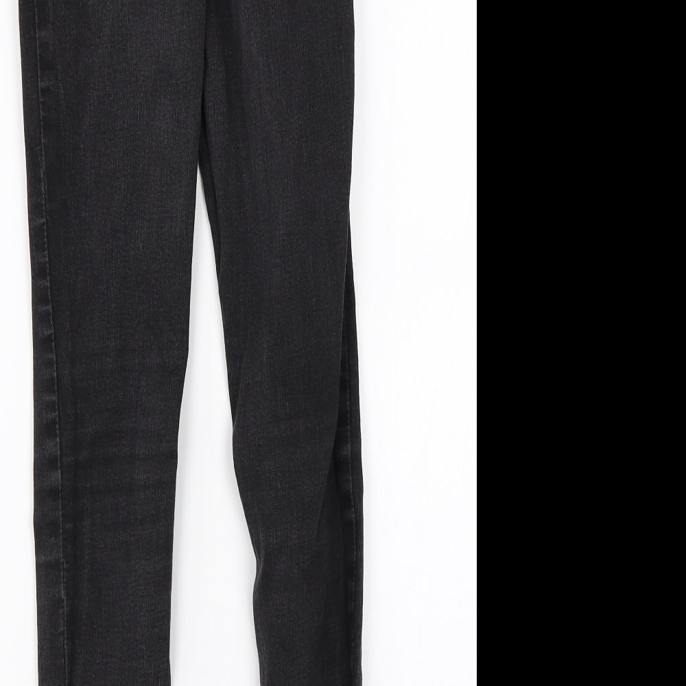 Denim Co Womens Black  Denim Skinny Jeans Size 10 L28 in