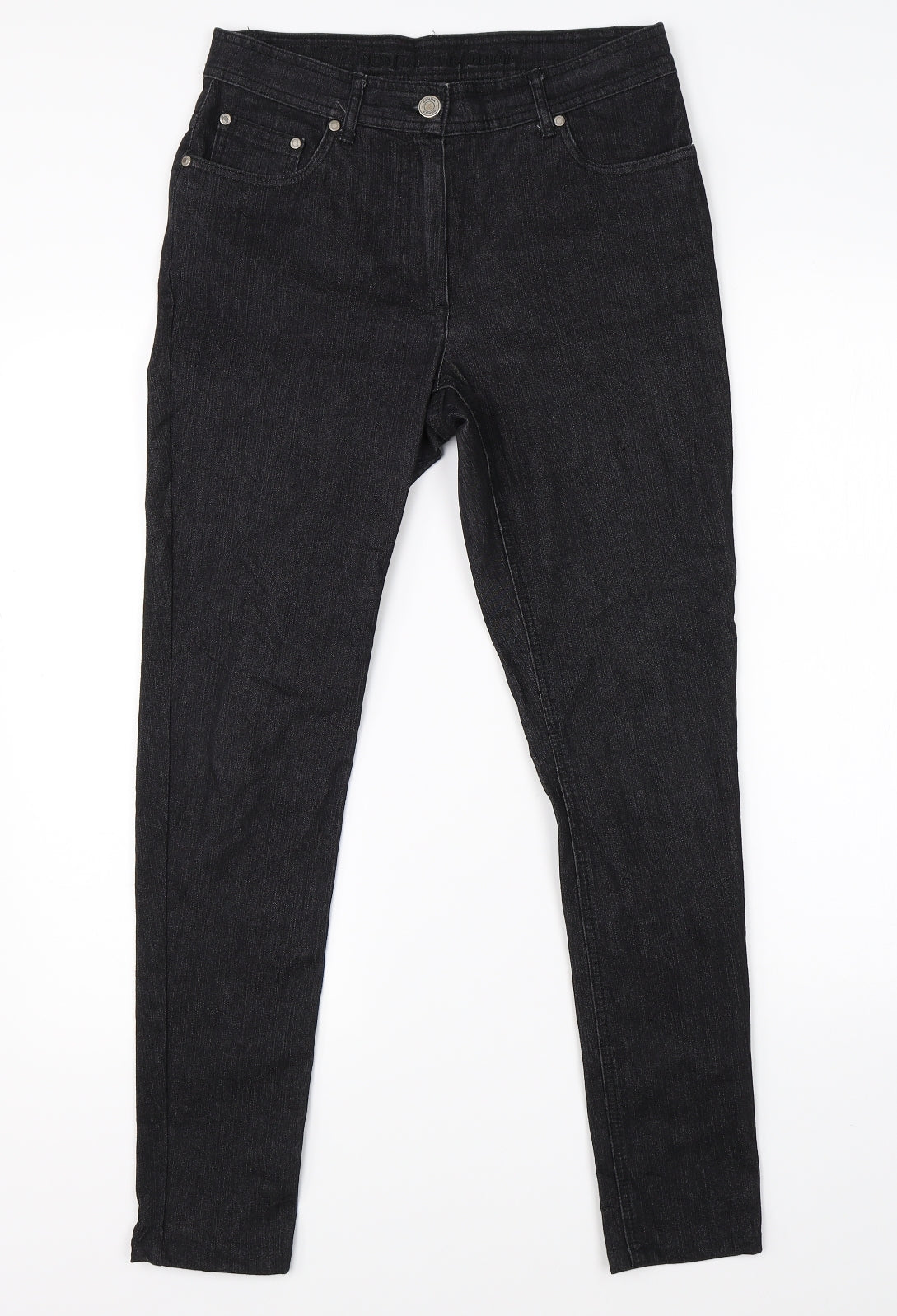 Womens UK Size 29 in Bonita Regular Fit Skinny Black Jeans