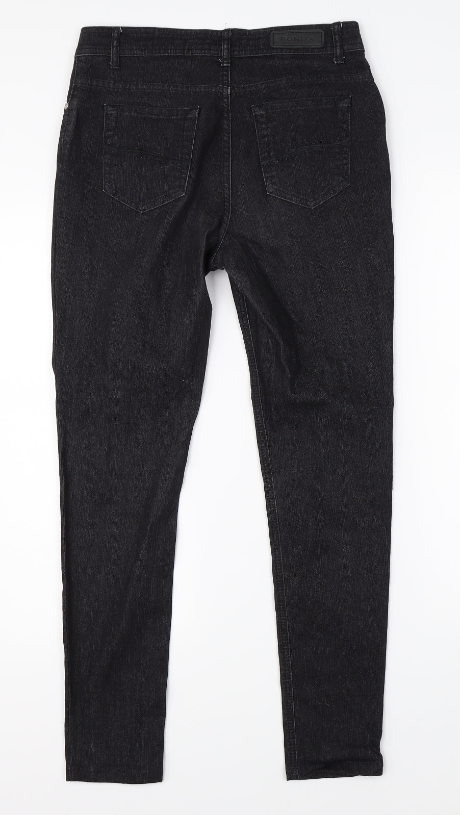 Womens UK Size 29 in Bonita Regular Fit Skinny Black Jeans