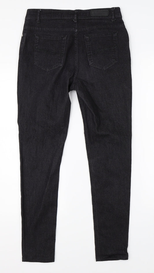 Womens UK Size 29 in Bonita Regular Fit Skinny Black Jeans