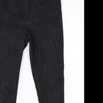 Womens UK Size 29 in Bonita Regular Fit Skinny Black Jeans