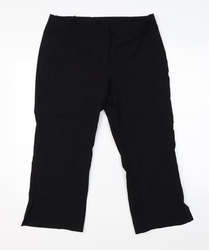 New Look Womens Black   Dress Pants Trousers Size 16 L22 in