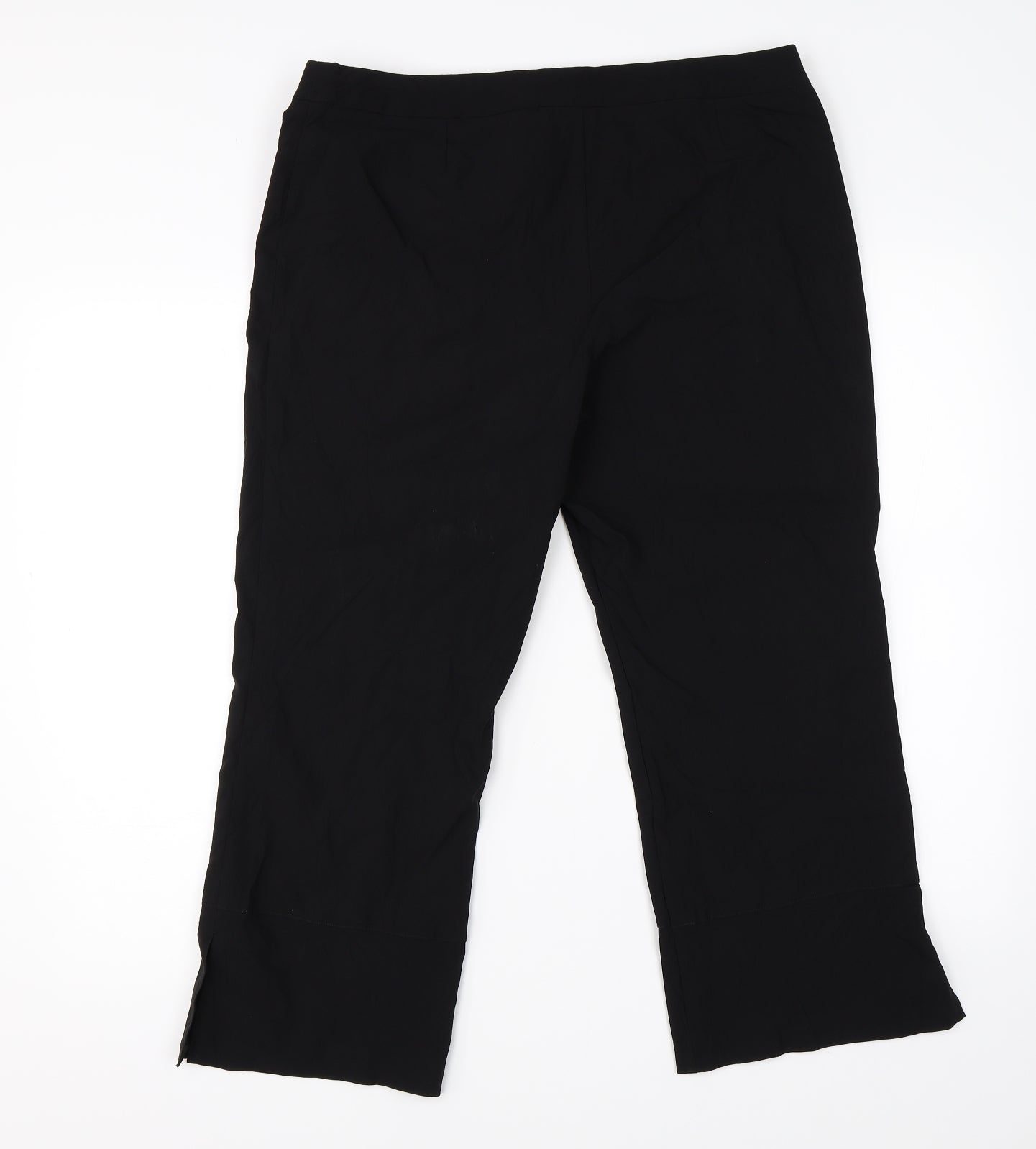 New Look Womens Black   Dress Pants Trousers Size 16 L22 in