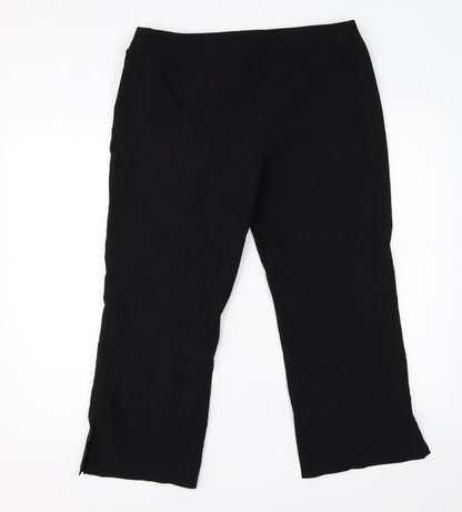 New Look Womens Black   Dress Pants Trousers Size 16 L22 in