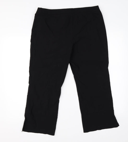 New Look Womens Black   Dress Pants Trousers Size 16 L22 in