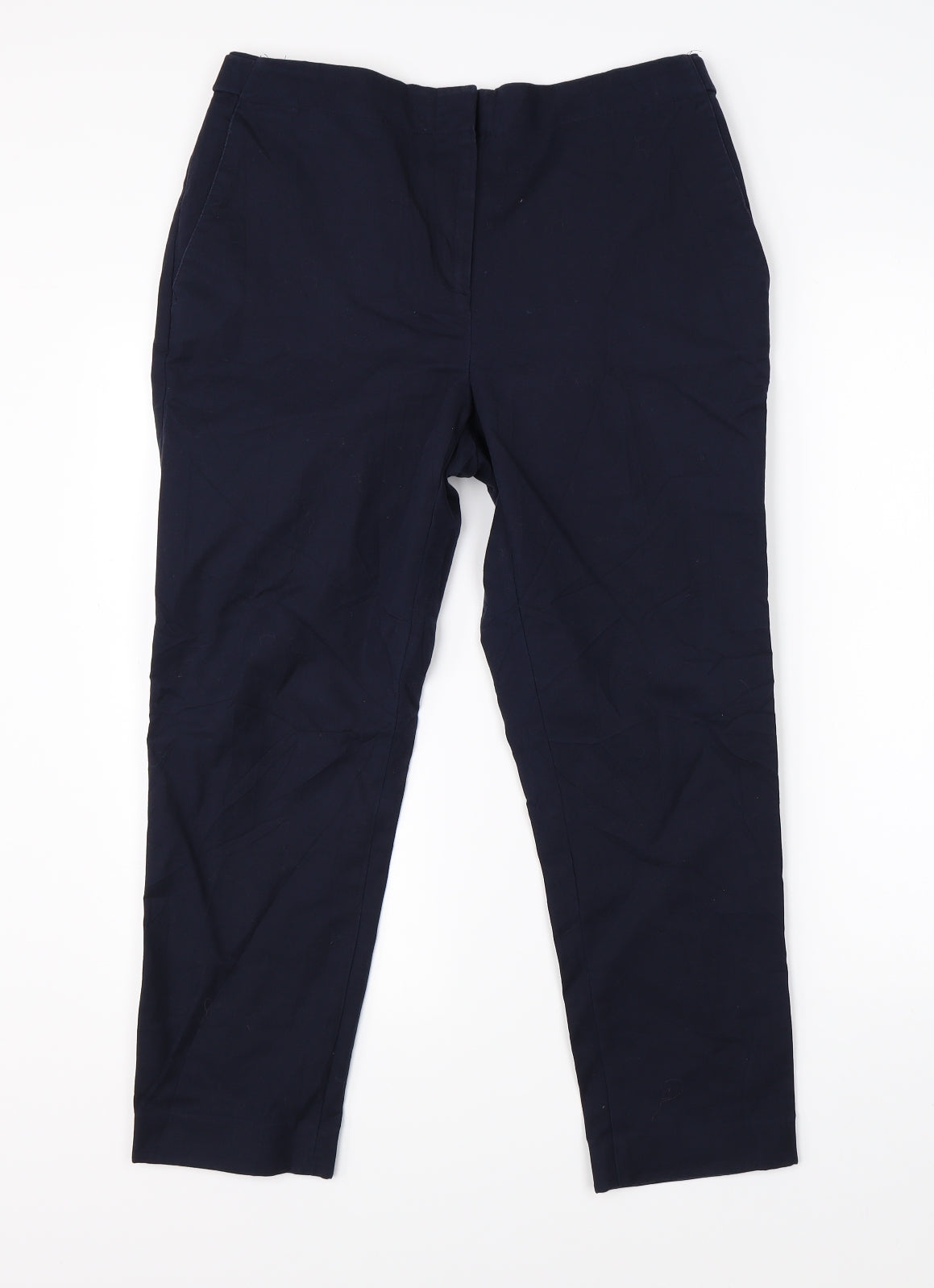 Debenhams Womens Blue   Dress Pants Trousers Size 12 L23 in