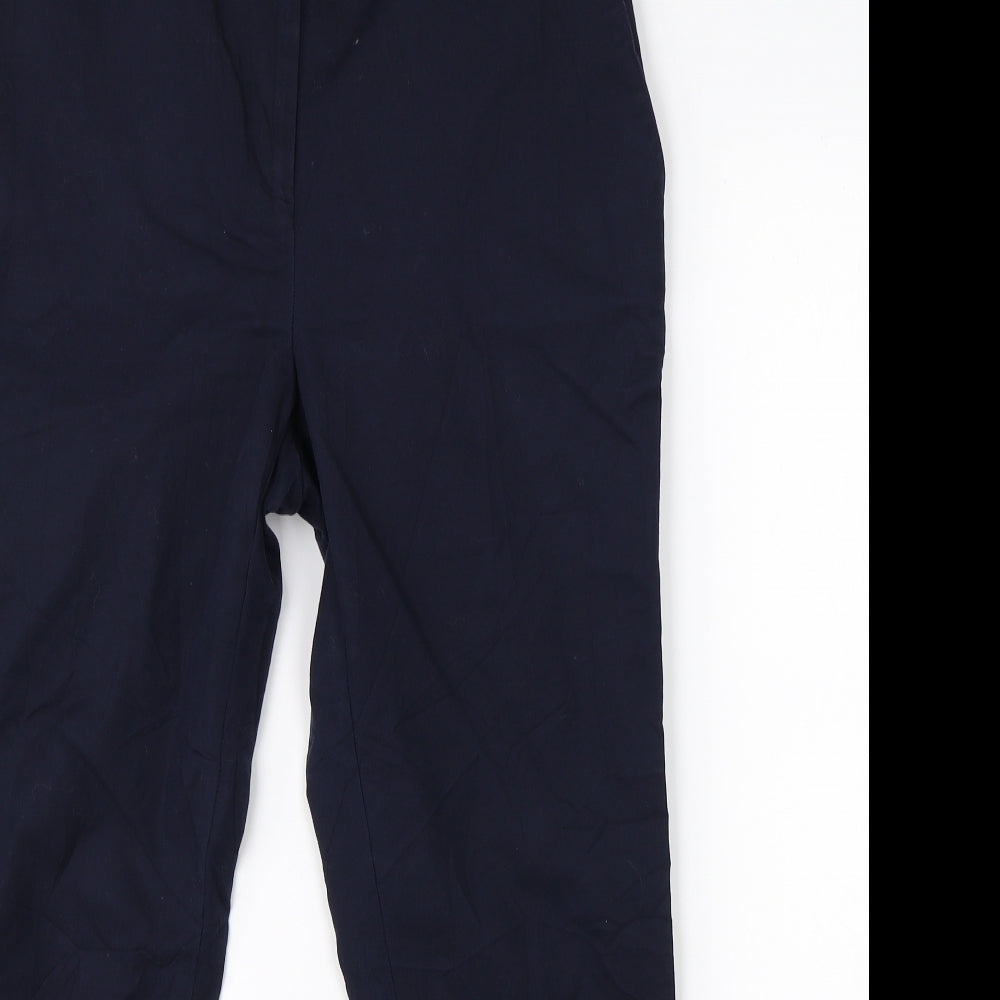 Debenhams Womens Blue   Dress Pants Trousers Size 12 L23 in