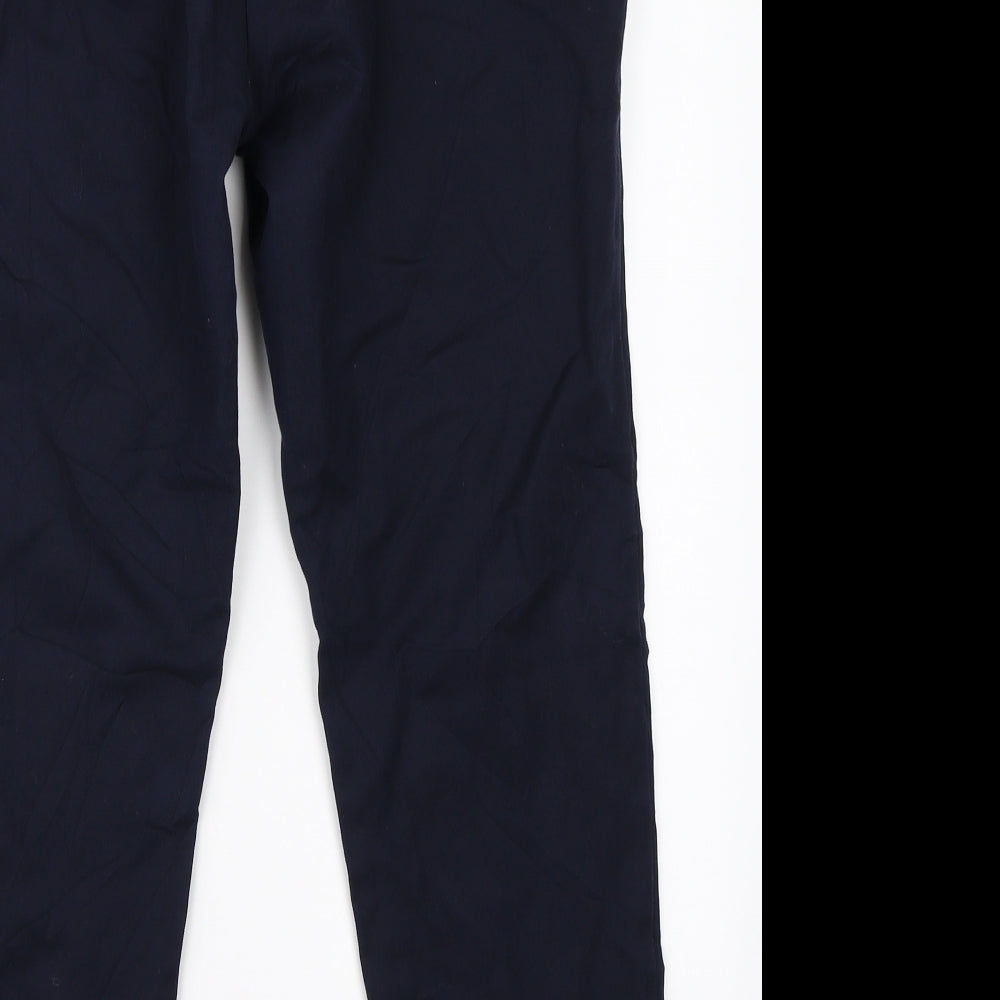 Debenhams Womens Blue   Dress Pants Trousers Size 12 L23 in