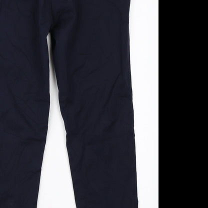 Debenhams Womens Blue   Dress Pants Trousers Size 12 L23 in