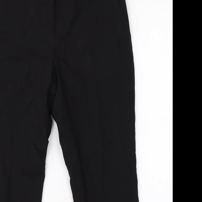 Womens UK Size 12 Dorothy Perkins Regular Fit Dress Pants Black Trousers