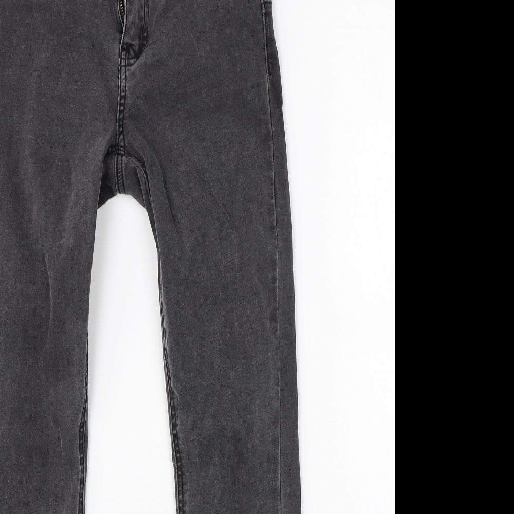 Denim Co Womens Black  Denim Skinny Jeans Size 8 L25 in